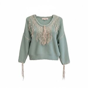 Vintage Gil Aimbez Eyelash Sweater 80s 90s Y2K